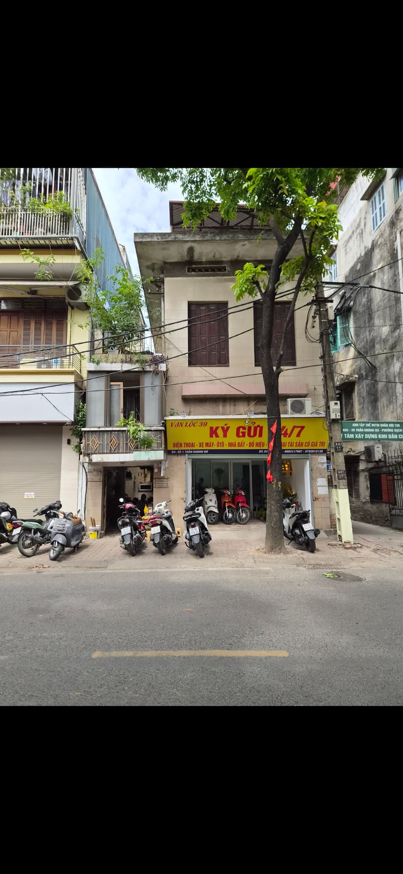 Bán nhà mặt phố trần khánh dư