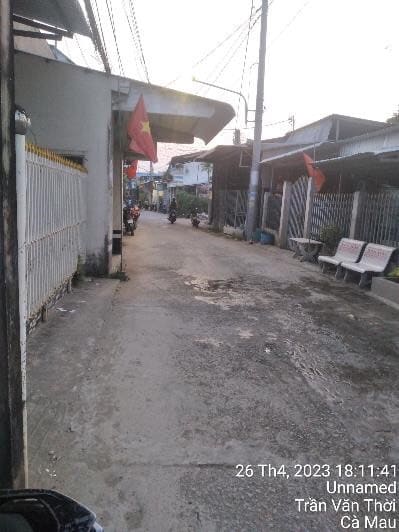 TS128_Bán nhà đất tại Huyện Trần Văn Thời, Cà Mau