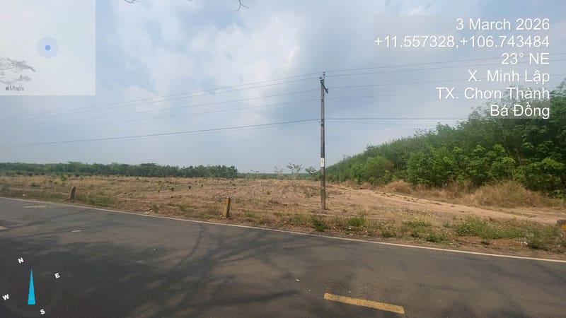 880_886_889_890_Bán BĐS tại Ấp 7, Xã Minh Lập, Thị Xã Chơn Thành, tỉnh Bình Phước( nay là Xã Nha Bích, tỉnh Đồng Nai) — ảnh 3 trên 11