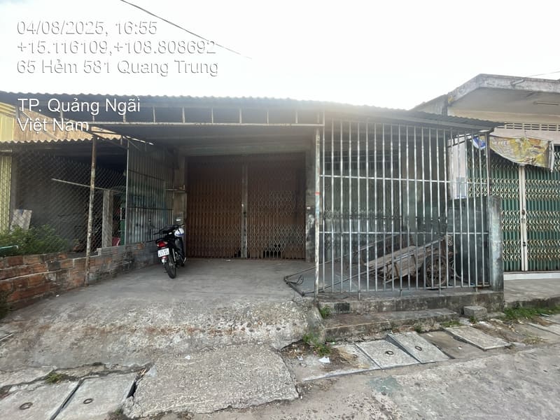 Bán nhà đất tại Kiệt 581/40 Quang Trung, Quảng Ngãi — ảnh 2 trên 6