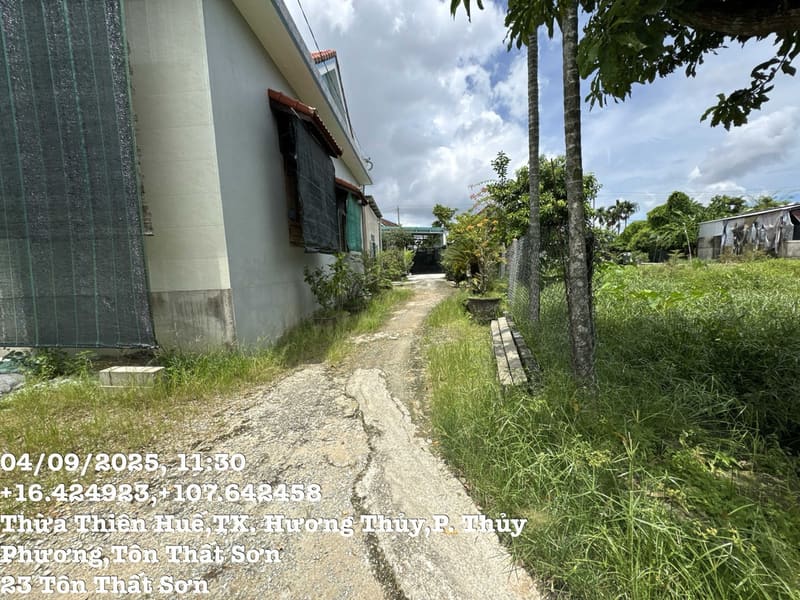 TS932_Bán đất tại đường Tôn Thất Sơn, thị xã Hương Thủy, Thừa Thiên Huế — ảnh 3 trên 5