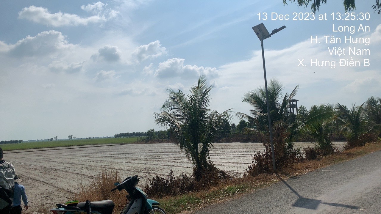 285-Bán tài sản 3  thửa  đất tại Tuyến DCVL Kênh 3 ấp 5,xã Tân Tây,huyện Thạnh Hóa, tỉnh Long An
