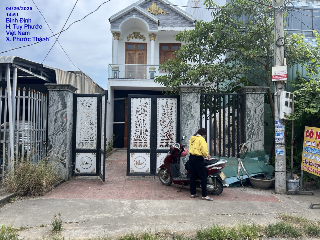 486-Bán nhà tại Trục đường chính xã Phước Thành, Xã Phước Thành, Huyện Tuy Phước, Tỉnh Bình Định