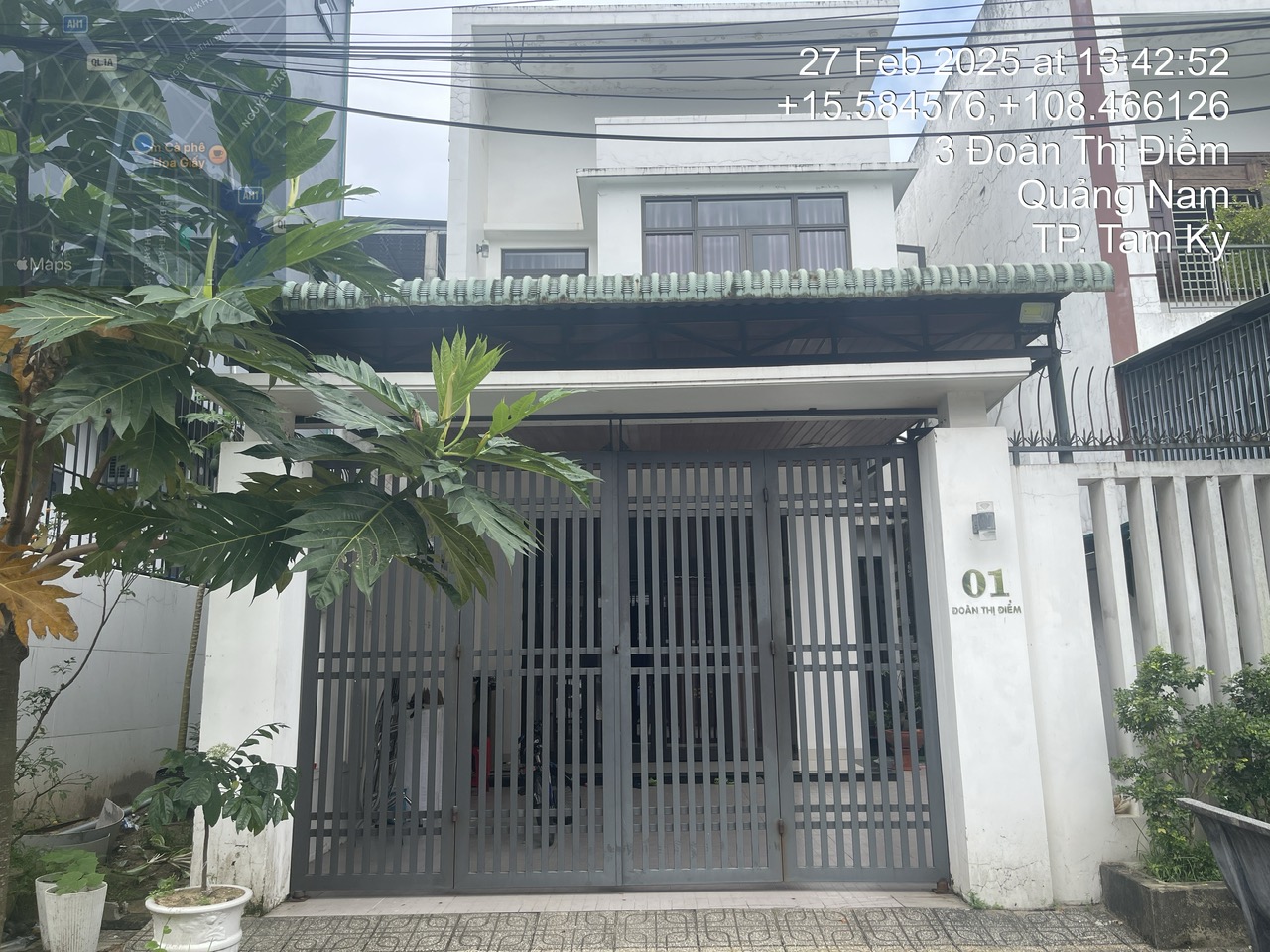 599-Bán nhà 3 tầng tại mặt tiền đường Đoàn Thị Điểm, Tam Kỳ