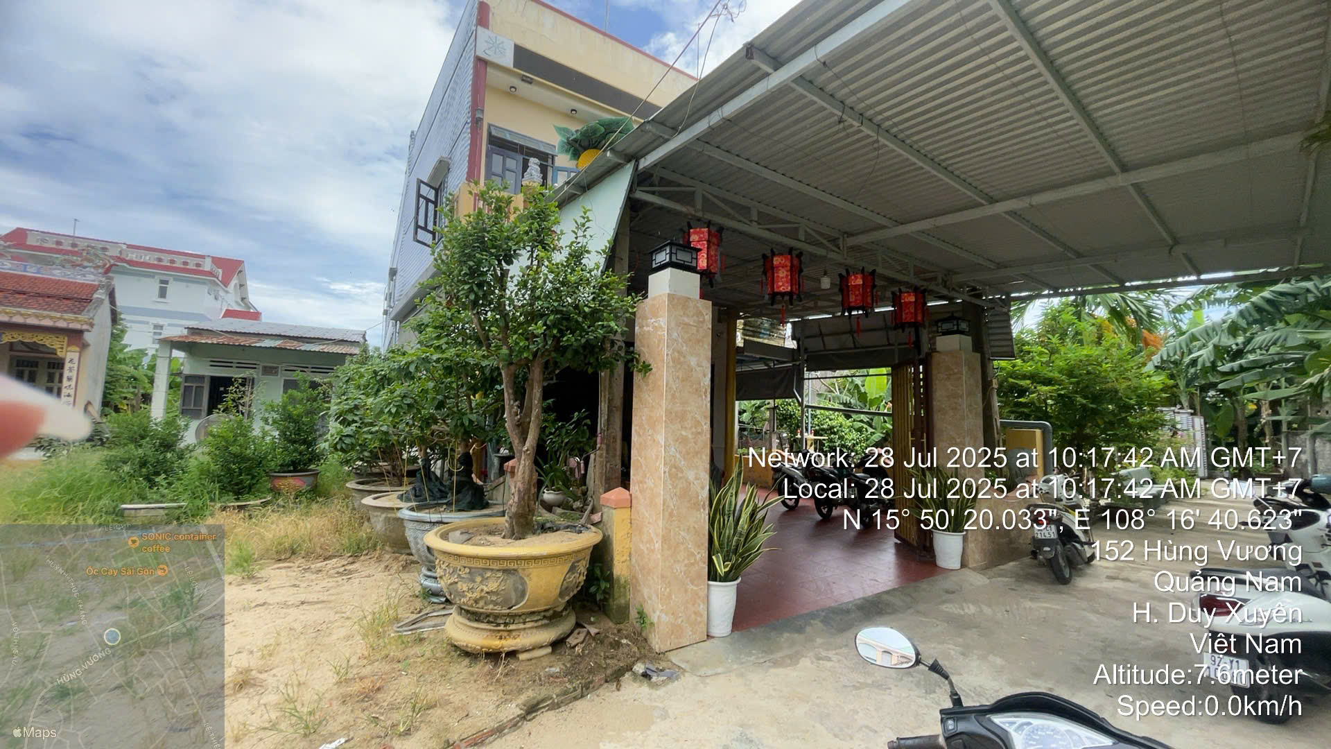 601-Bán nhà 2 tầng  Kiệt đường Hùng Vương, Nam Phước, Duy Xuyên