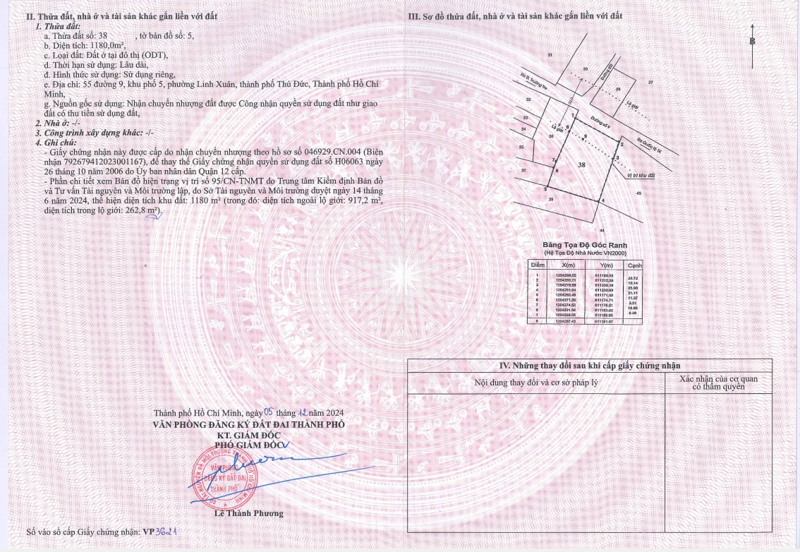 HOT: BÁN TÀI SẢN TẠI PHƯỜNG LINH XUÂN, THỦ ĐỨC, HỒ CHÍ MINH