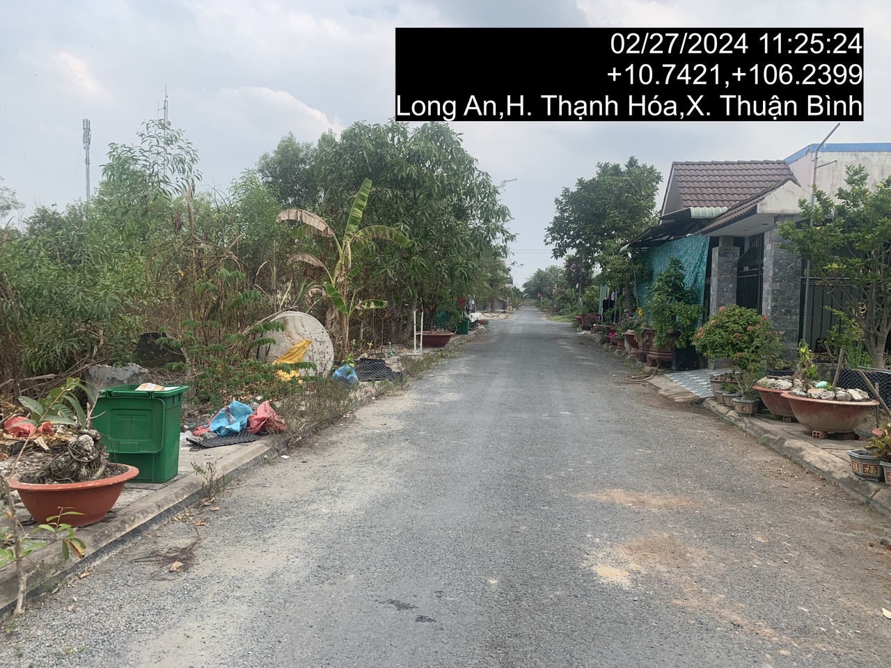 Bán tài sản tại Cụm DCVL, xã Thuận Bình, huyện Thạnh Hóa, tỉnh Long An
