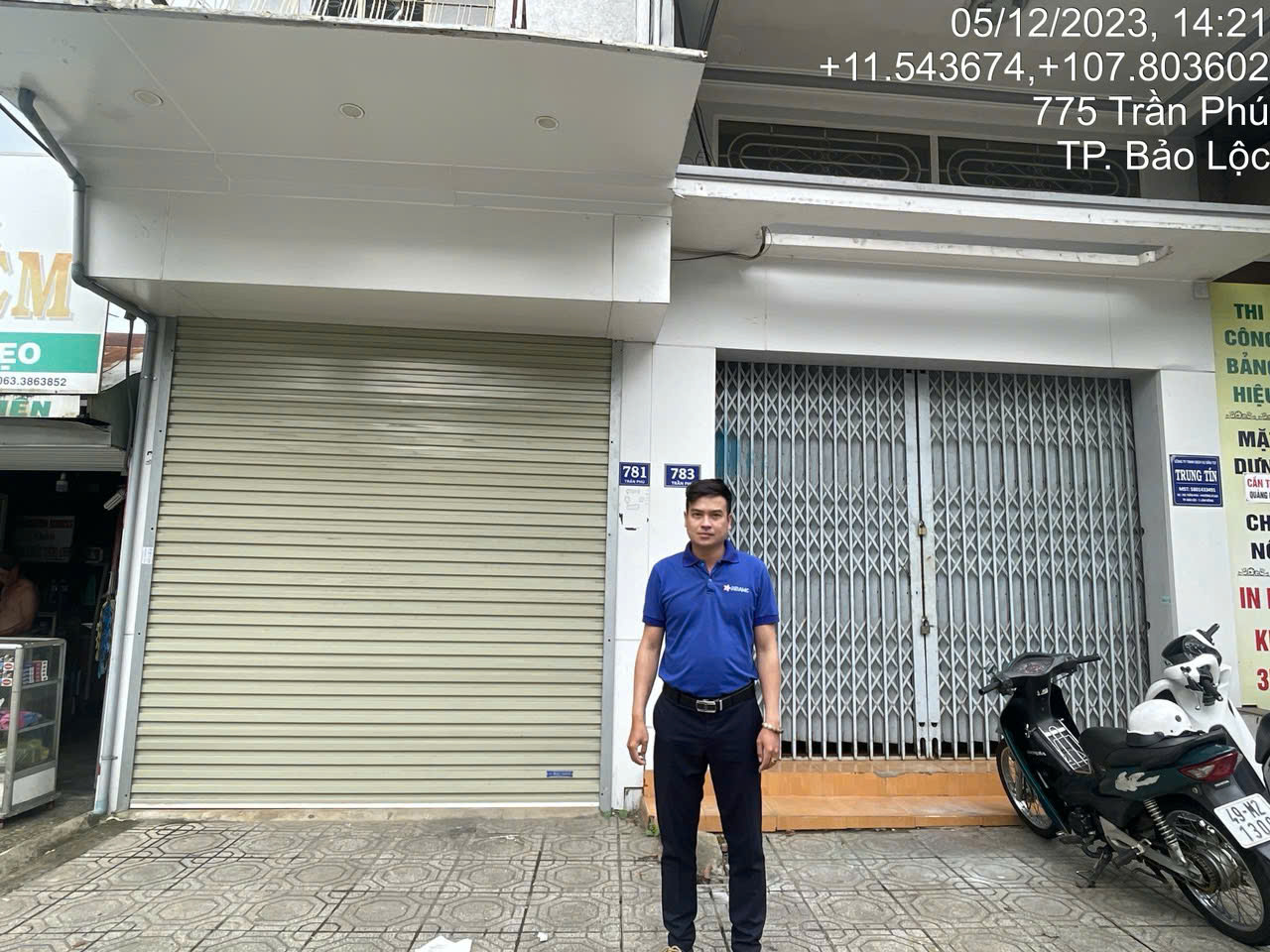 Bán nhà 127m2 số 781 đường Trần Phú, Phường B\'Lao, TP Bảo Lộc, Tỉnh Lâm Đồng