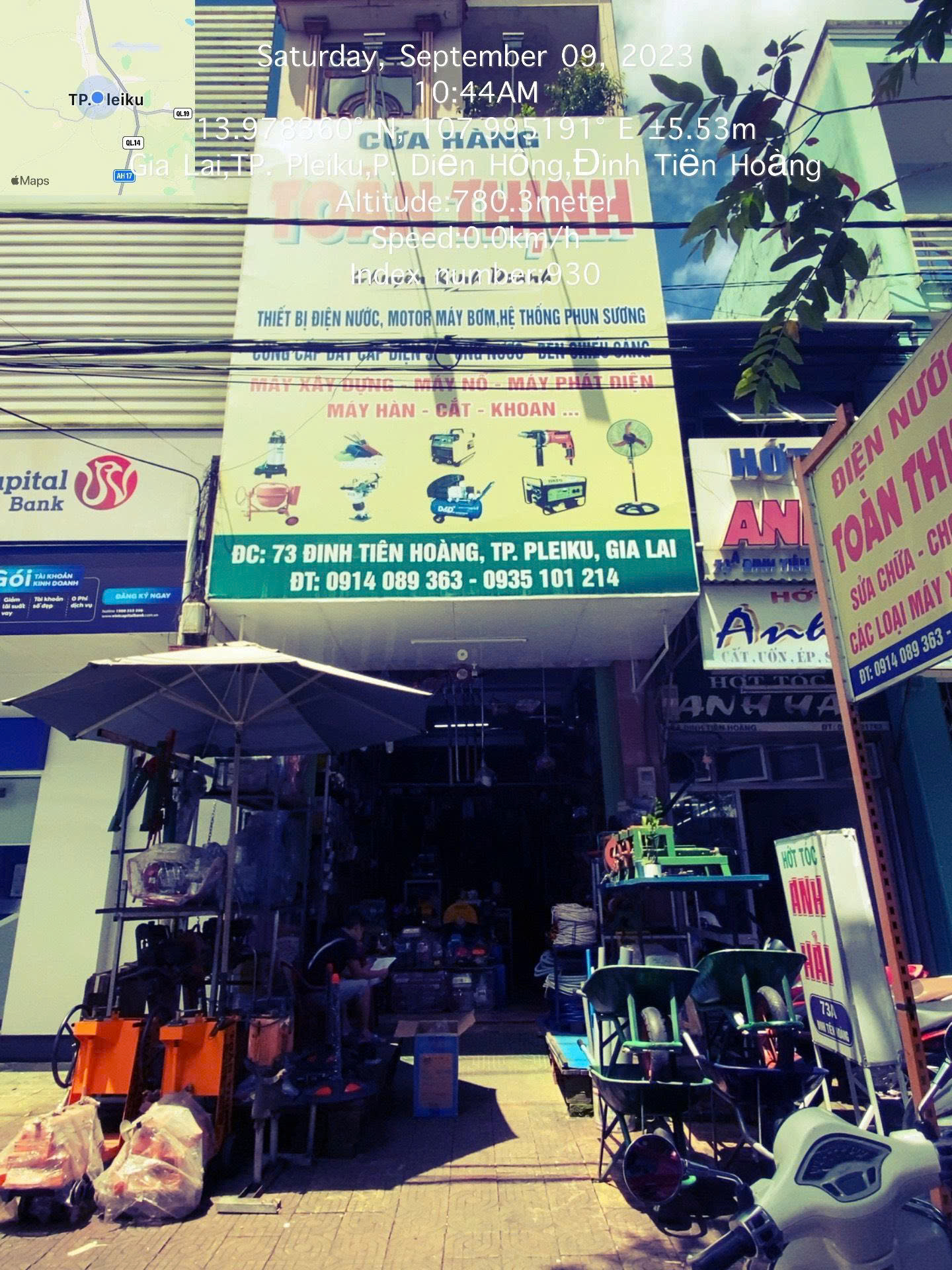 Bán nhà và đất tại 73 Đinh Tiên Hoàng, Phường Diên Hồng, Thành Phố Pleiku, Tỉnh Gia Lai