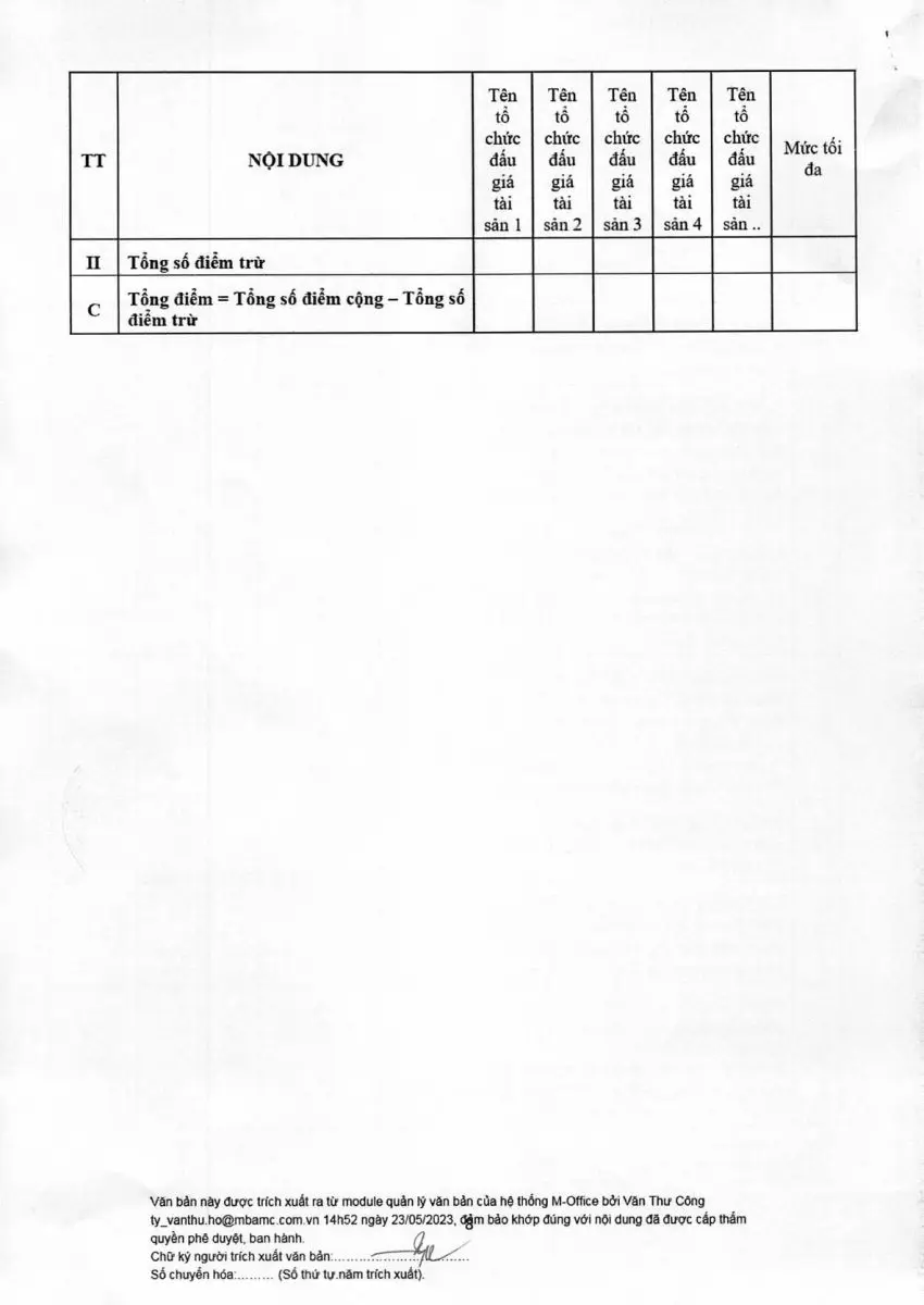 Ảnh chụp văn bản thông báo, trang 8