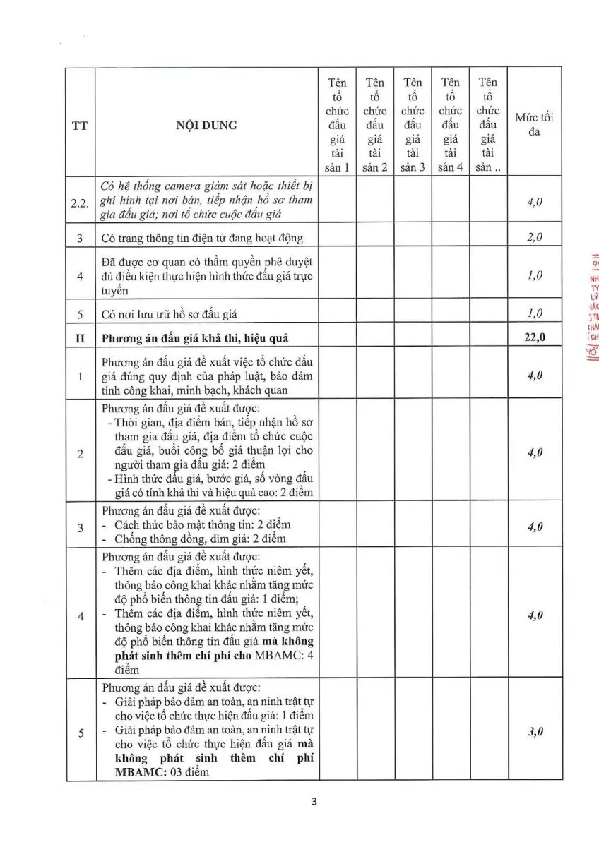 Ảnh chụp văn bản thông báo, trang 3