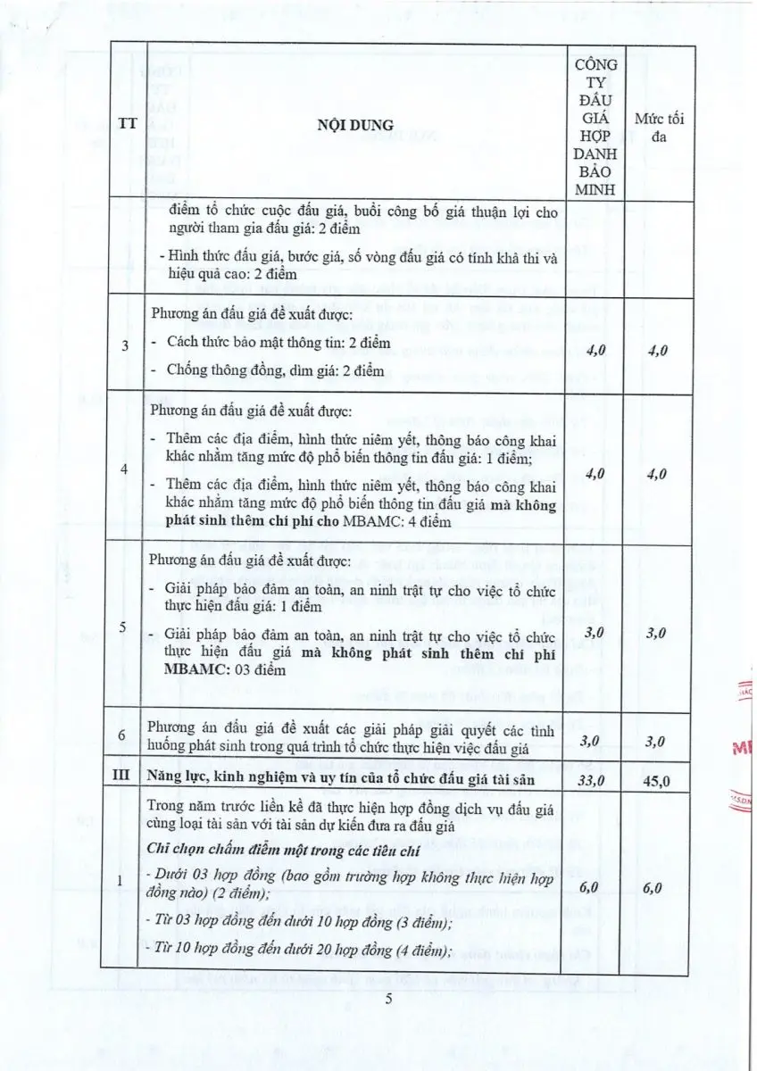 Ảnh chụp văn bản thông báo, trang 3