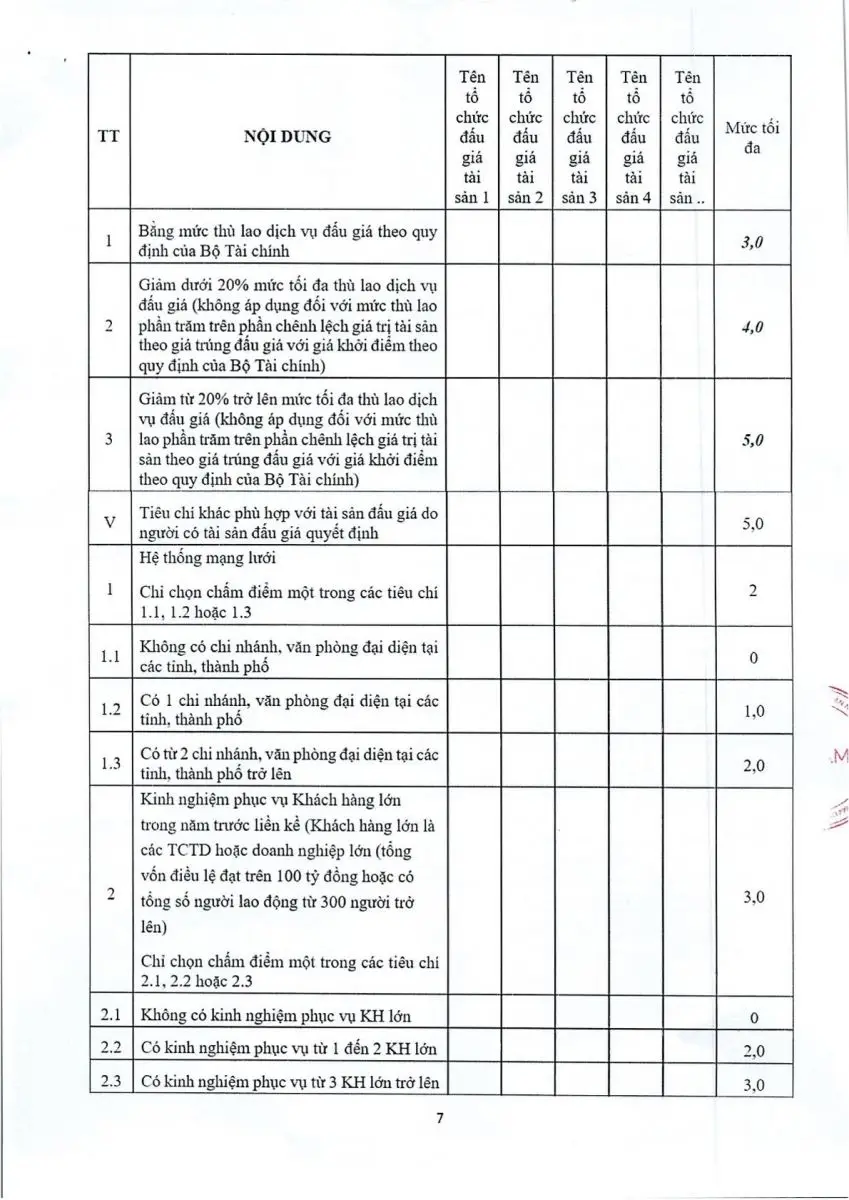 Ảnh chụp văn bản thông báo, trang 7