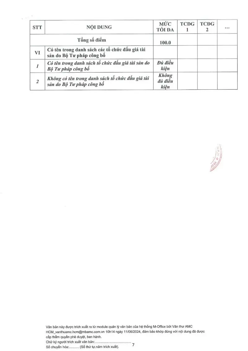 Ảnh chụp văn bản thông báo, trang 7