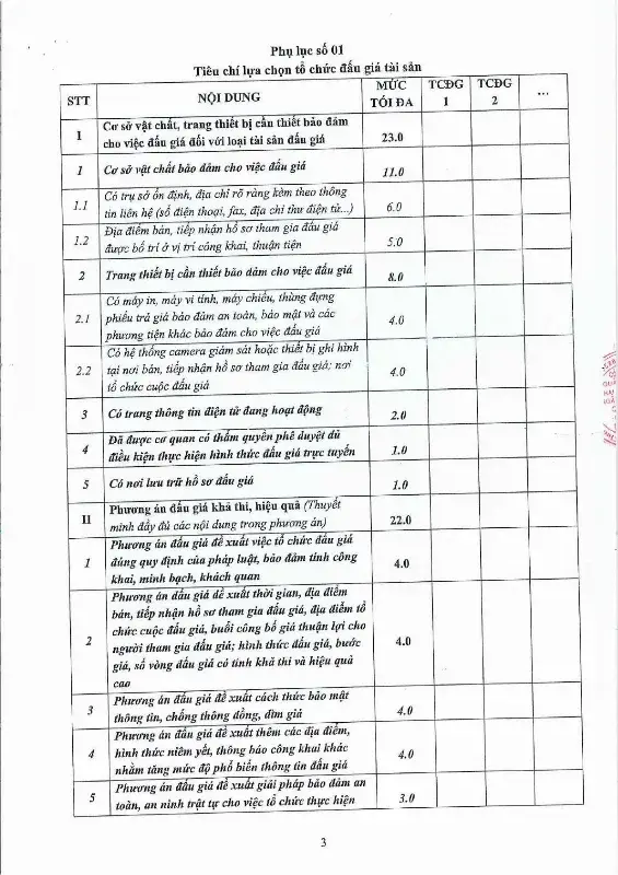 Ảnh chụp văn bản thông báo, trang 3