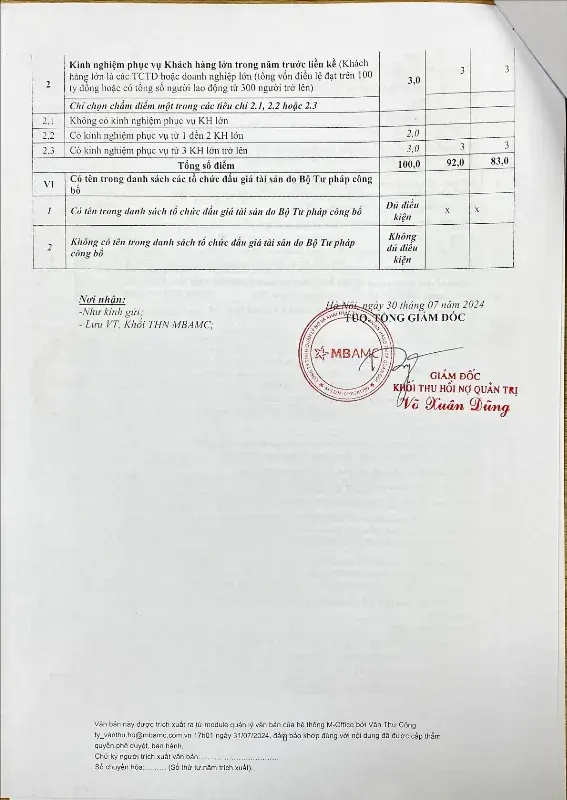 Ảnh chụp văn bản thông báo, trang 4