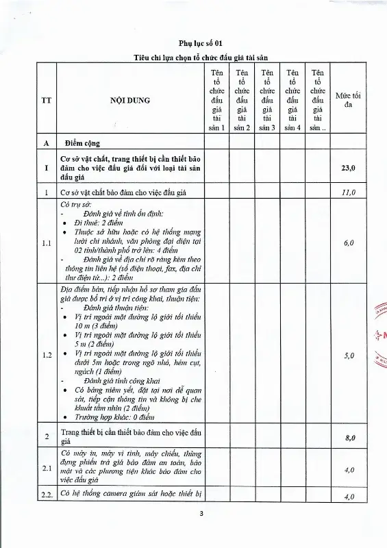 Ảnh chụp văn bản thông báo, trang 3