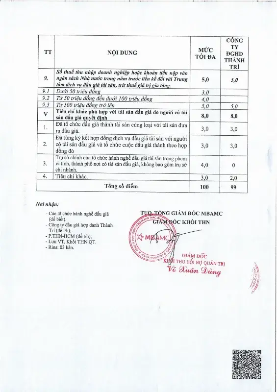 Ảnh chụp văn bản thông báo, trang 5