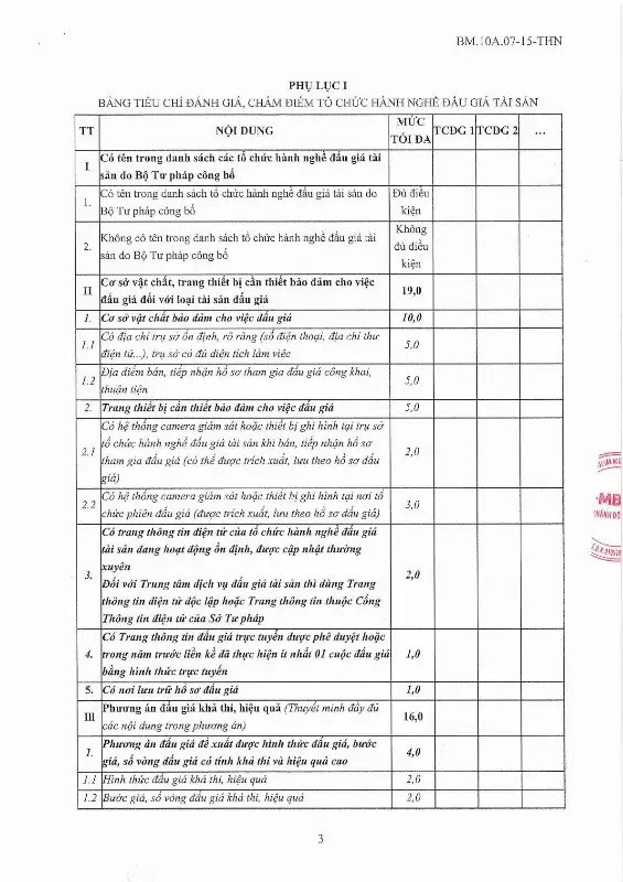 Ảnh chụp văn bản thông báo, trang 3