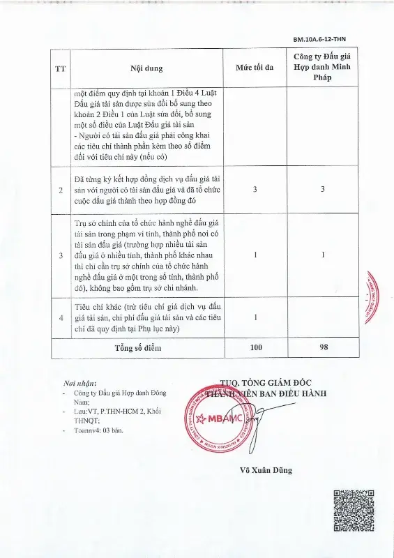 Ảnh chụp văn bản thông báo, trang 9