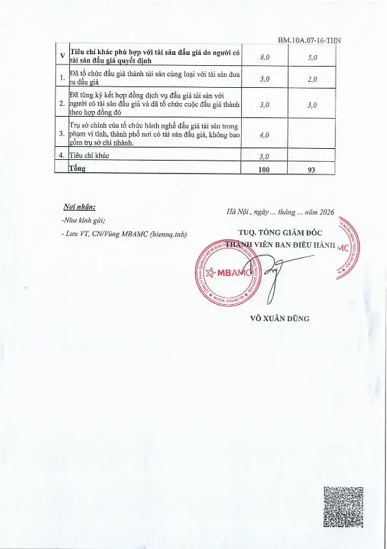 Ảnh chụp văn bản thông báo, trang 5