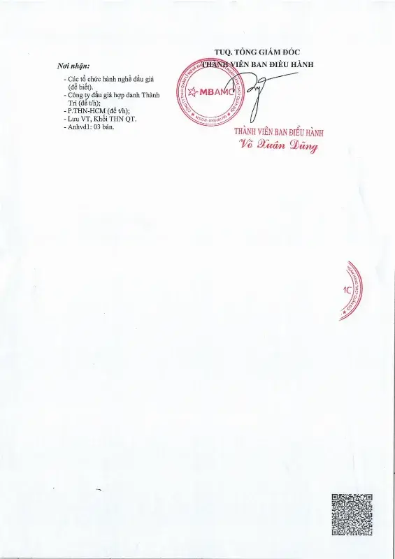 Ảnh chụp văn bản thông báo, trang 5